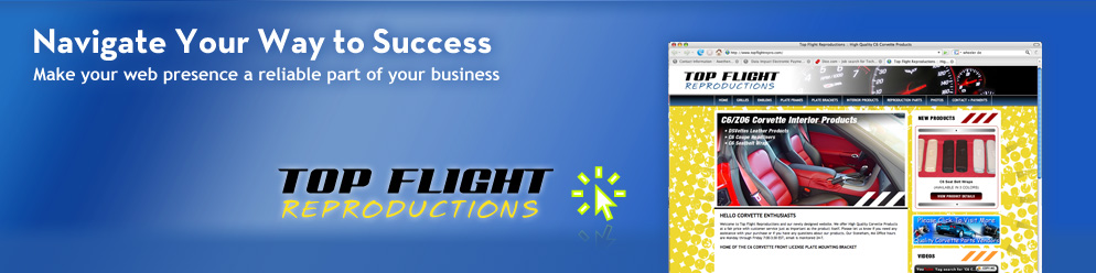 Featured Awethentik Project :: Top Flight Reproduction Website